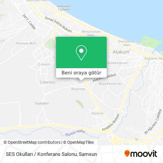 SES Okulları / Konferans Salonu harita