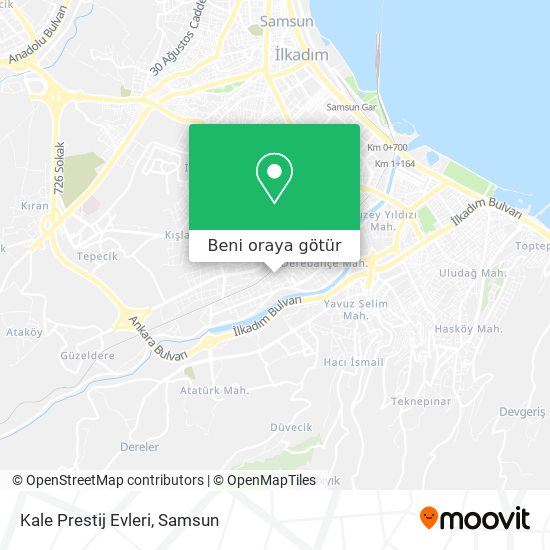 Kale Prestij Evleri harita
