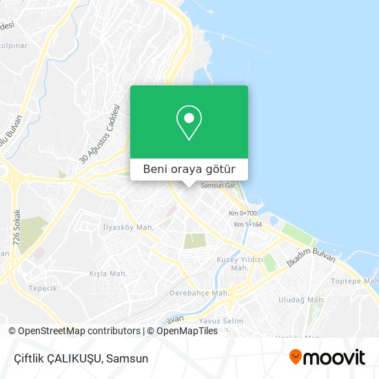 Çiftlik ÇALIKUŞU harita
