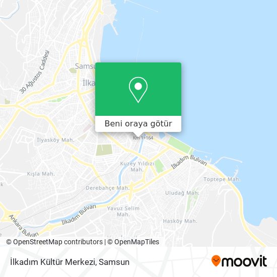 İlkadım Kültür Merkezi harita
