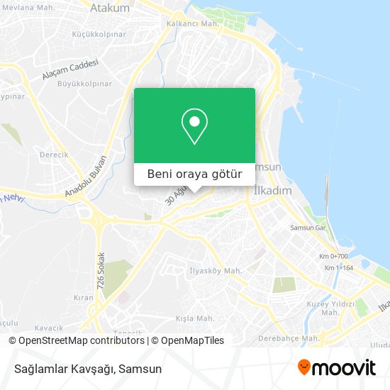 Sağlamlar Kavşağı harita