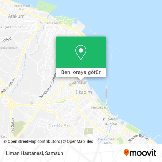 Liman Hastanesi harita