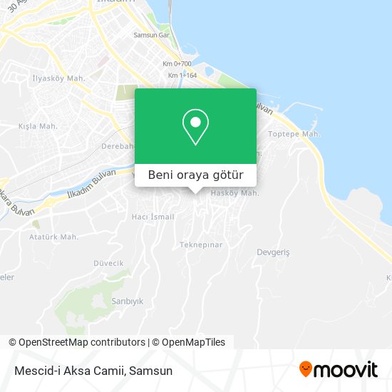 Mescid-i Aksa Camii harita