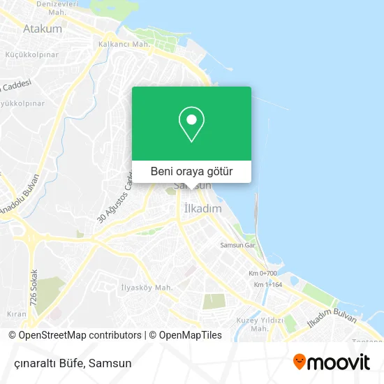 çınaraltı Büfe harita