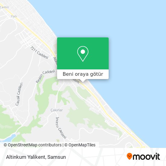 Altinkum Yalikent harita