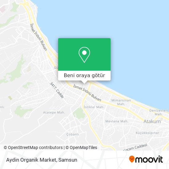 Aydin Organik Market harita
