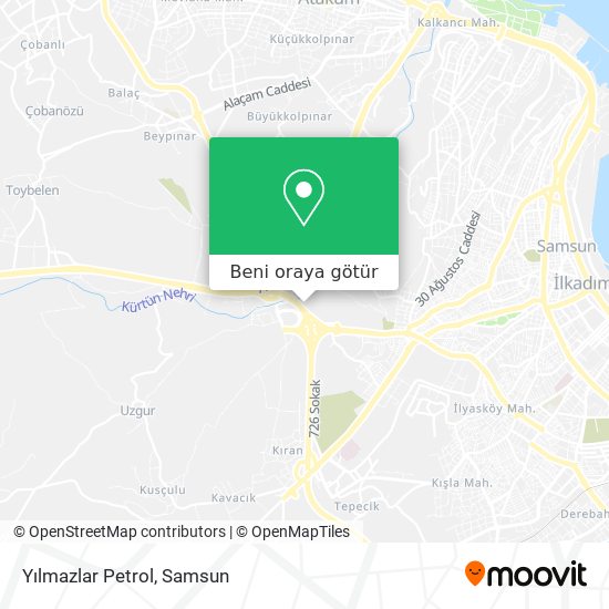 Yılmazlar Petrol harita