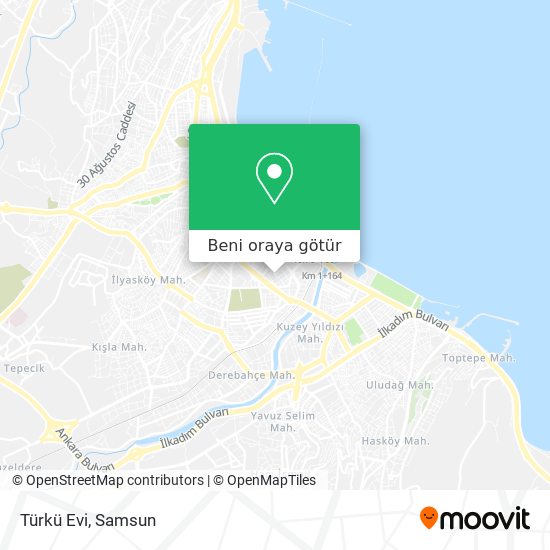 Türkü Evi harita
