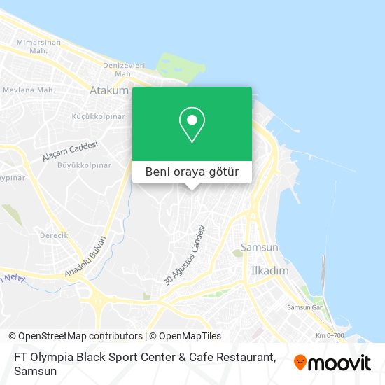 FT Olympia Black Sport Center  &  Cafe Restaurant harita
