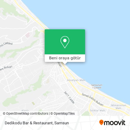 Dedikodu Bar & Restaurant harita