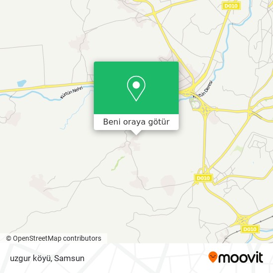 uzgur köyü harita