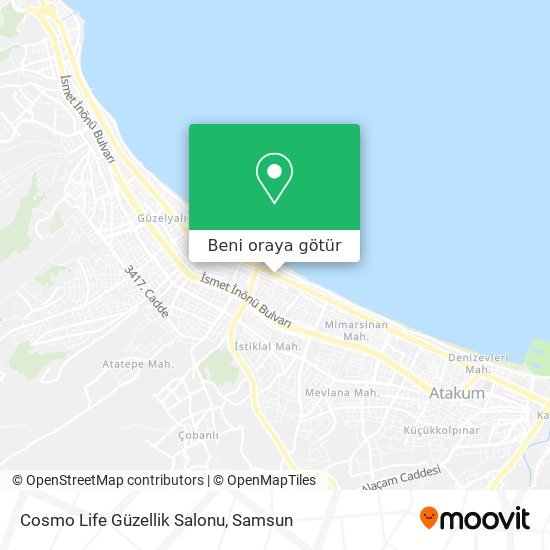 Cosmo Life Güzellik Salonu harita