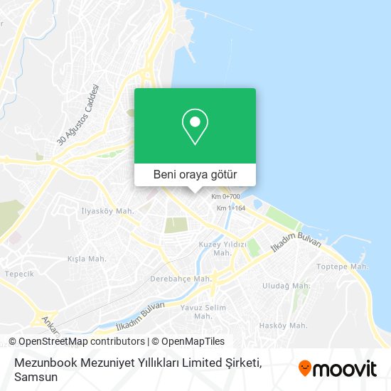 Mezunbook Mezuniyet Yıllıkları Limited Şirketi harita