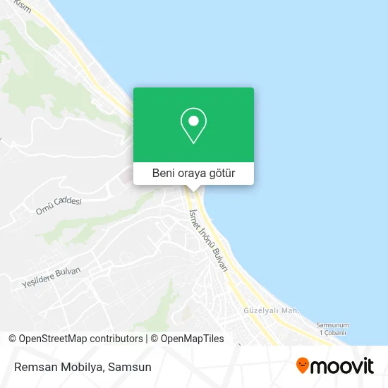 Remsan Mobilya harita