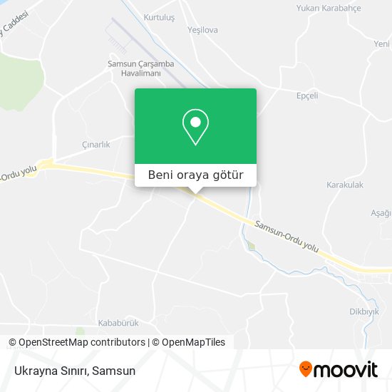 Ukrayna Sınırı harita
