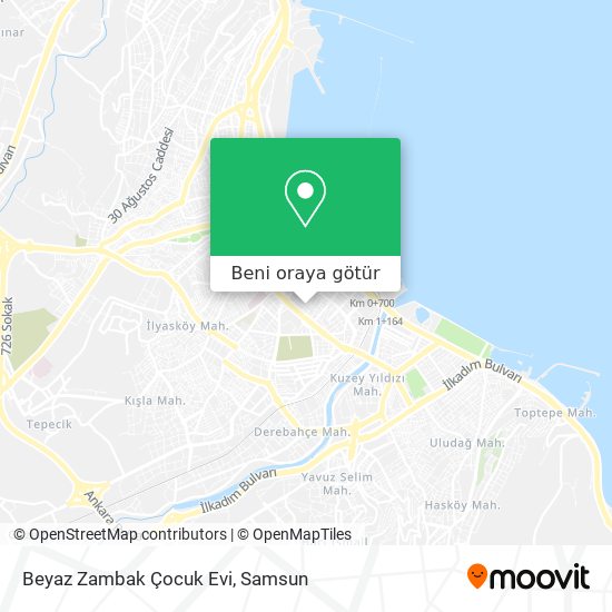 Beyaz Zambak Çocuk Evi harita