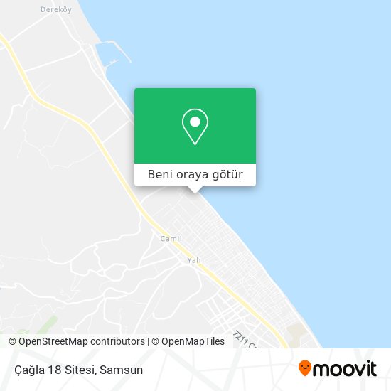 Çağla 18 Sitesi harita