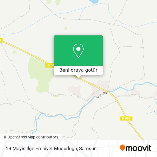 19 Mayıs İlçe Emniyet Müdürlüğü harita