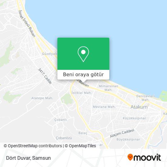 Dört Duvar harita
