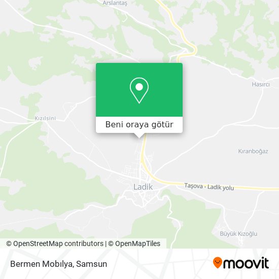 Bermen Mobılya harita