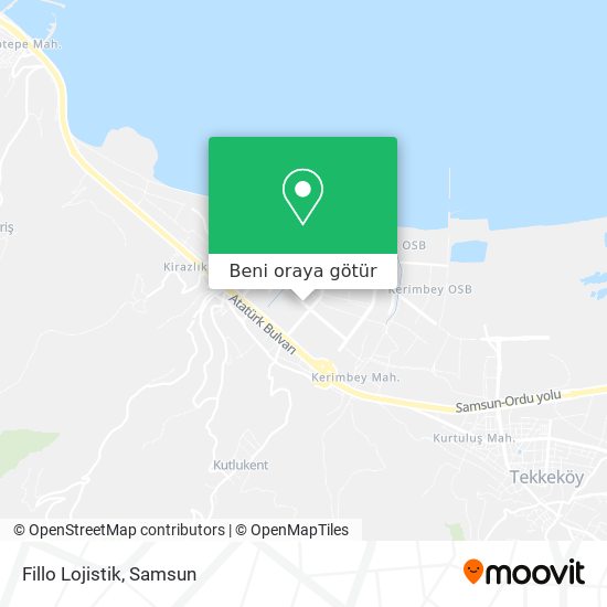 Fillo Lojistik harita