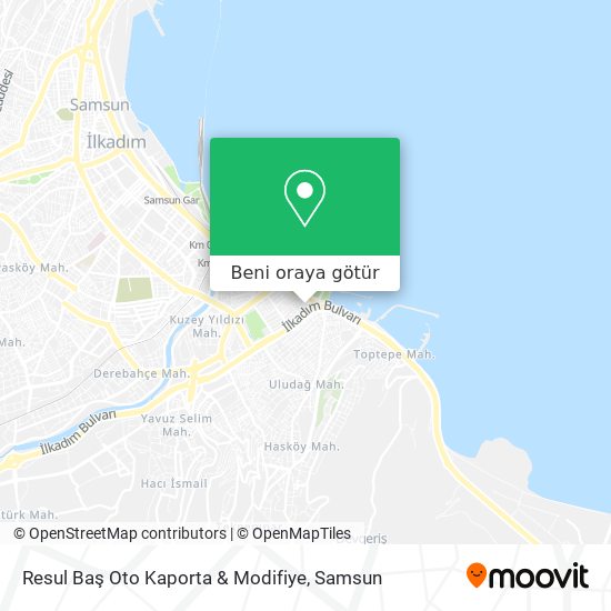 Resul Baş Oto Kaporta & Modifiye harita