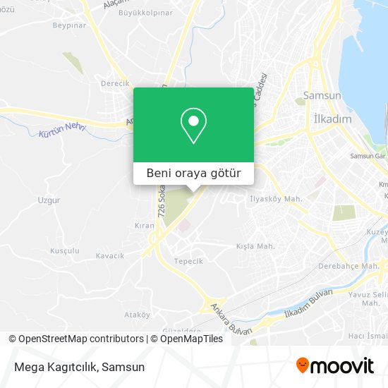 Mega Kagıtcılık harita