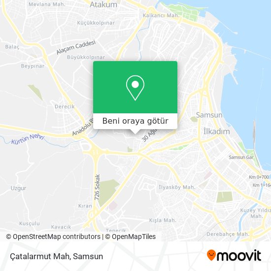 Çatalarmut Mah harita