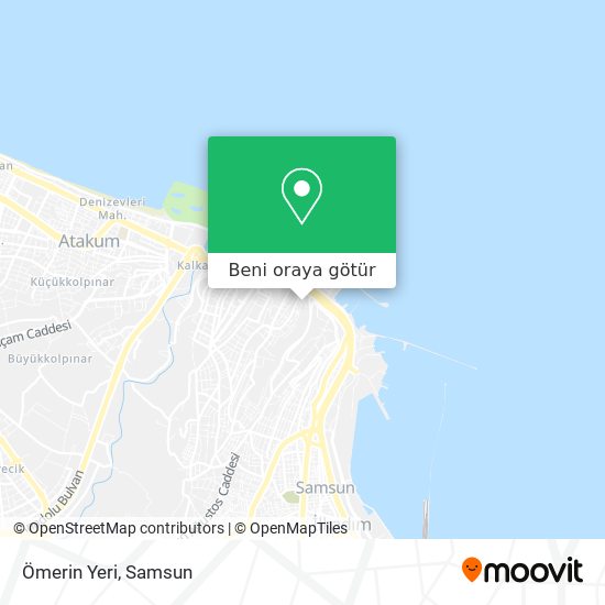 Ömerin Yeri harita