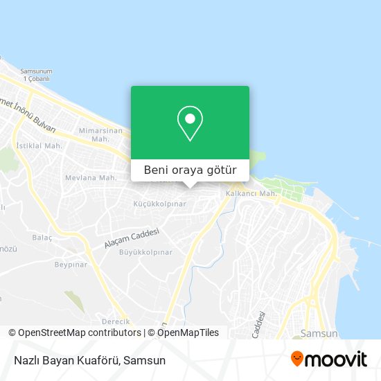 Nazlı Bayan Kuaförü harita