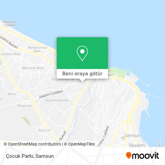 Çocuk Parkı harita