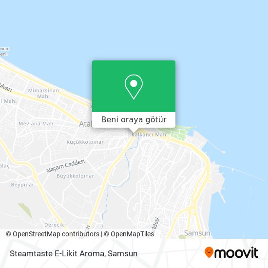 Steamtaste E-Likit Aroma harita
