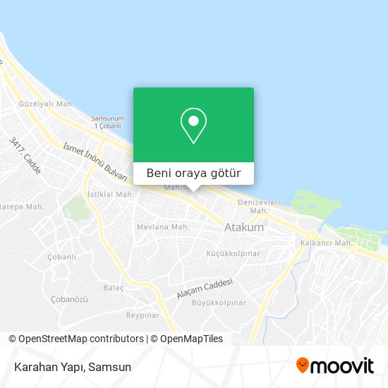 Karahan Yapı harita