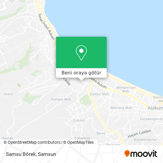 Samsu Börek harita