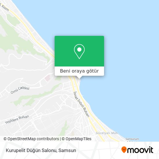 Kurupelit Düğün Salonu harita