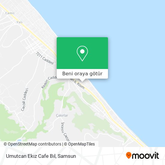 Umutcan Ekız Cafe Bıl harita