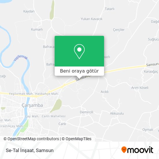 Se-Tal İnşaat harita