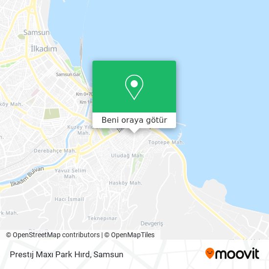 Prestıj Maxı Park Hırd harita