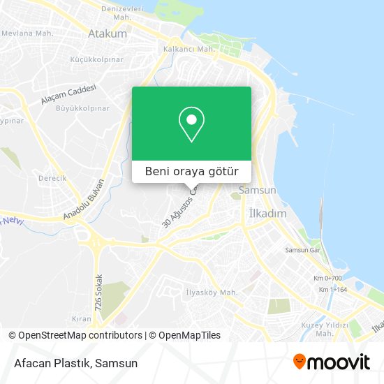 Afacan Plastık harita