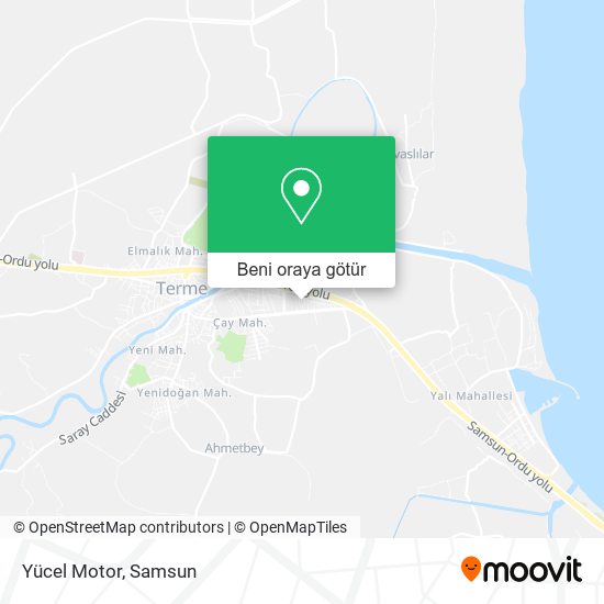 Yücel Motor harita