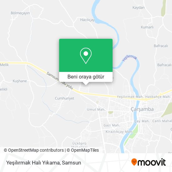 Yeşilırmak Halı Yıkama harita