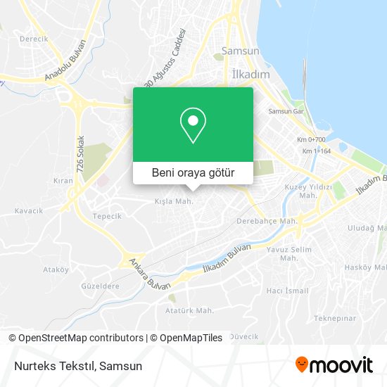 Nurteks Tekstıl harita