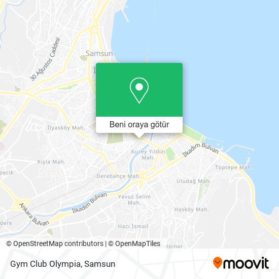 Gym Club Olympia harita
