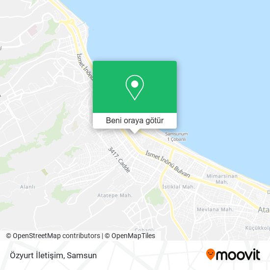 Özyurt İletişim harita