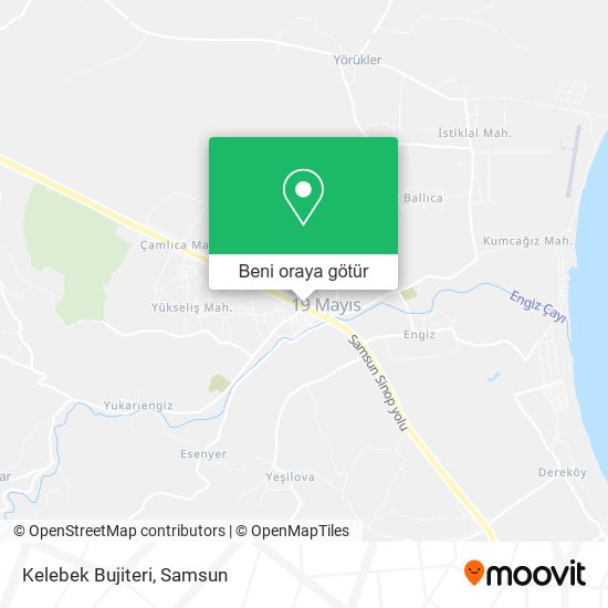 Kelebek Bujiteri harita