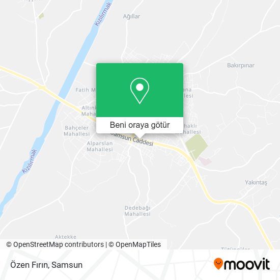 Özen Fırın harita