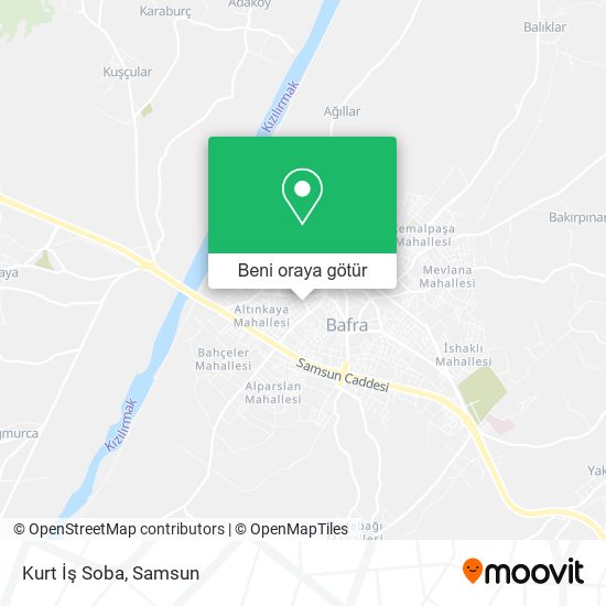 Kurt İş Soba harita
