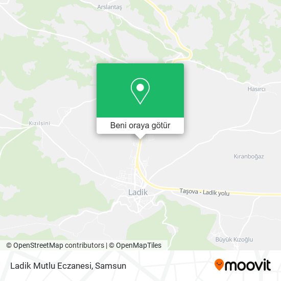 Ladik Mutlu Eczanesi harita