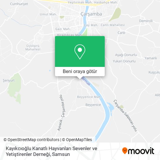 Kayıkcıoğlu Kanatlı Hayvanları Sevenler ve Yetiştirenler Derneği harita