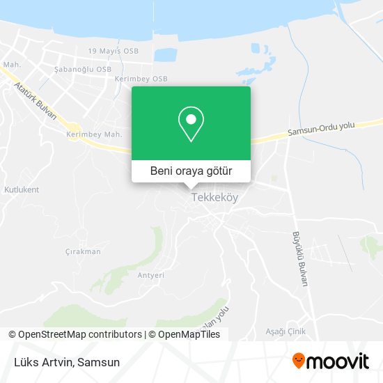 Lüks Artvin harita